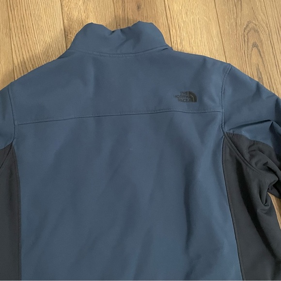 ❤️The North Face Windwall Chromium Blue Black Mens Size XXL Lined Jacket - Picture 8 of 13